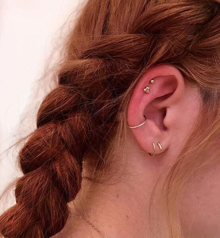 Your Ultimate Guide To The Helix Piercing Pierced