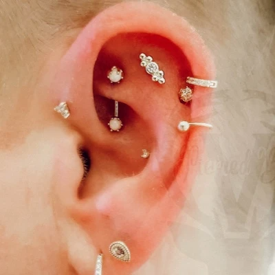 The Complete Guide To Helix Piercing Jewelry Pierced