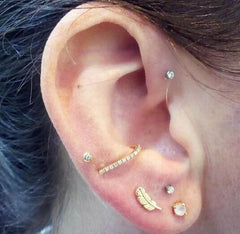 Lobe Piercings