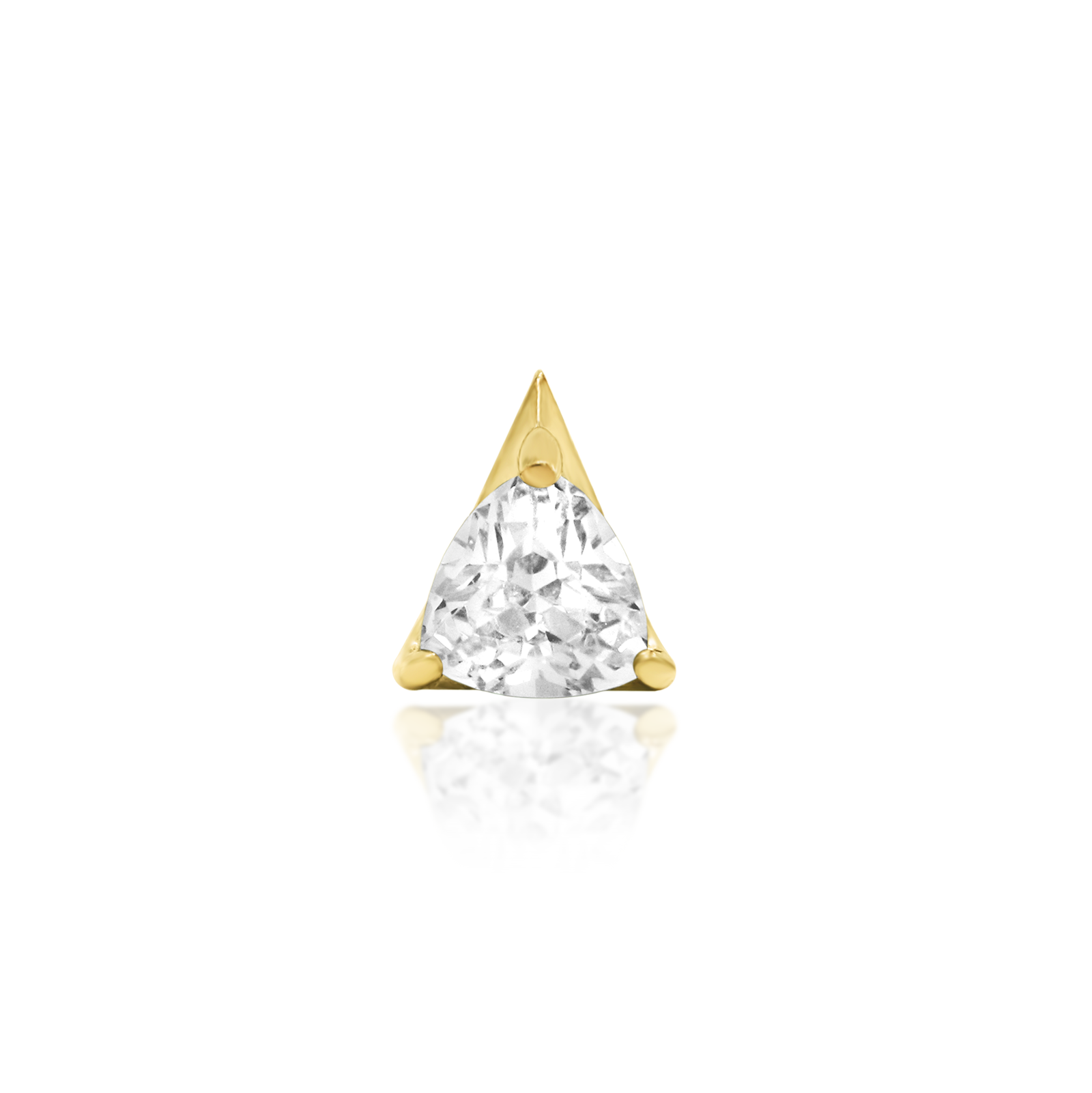 Griselda in 14k Gold by Junipurr – Pierced
