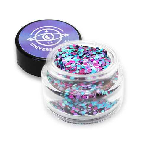 Biodegradable glitter from Universal Soul is the purest around