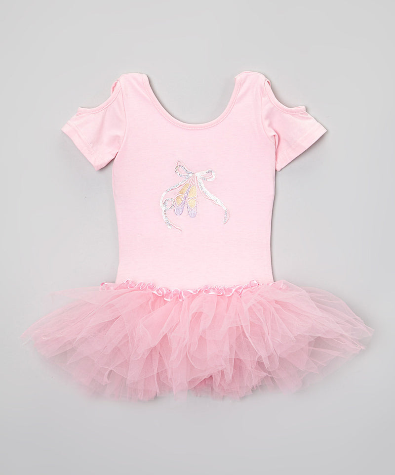 Pink Glitter Ballet Slipper Ballet Dress Wenchoice 