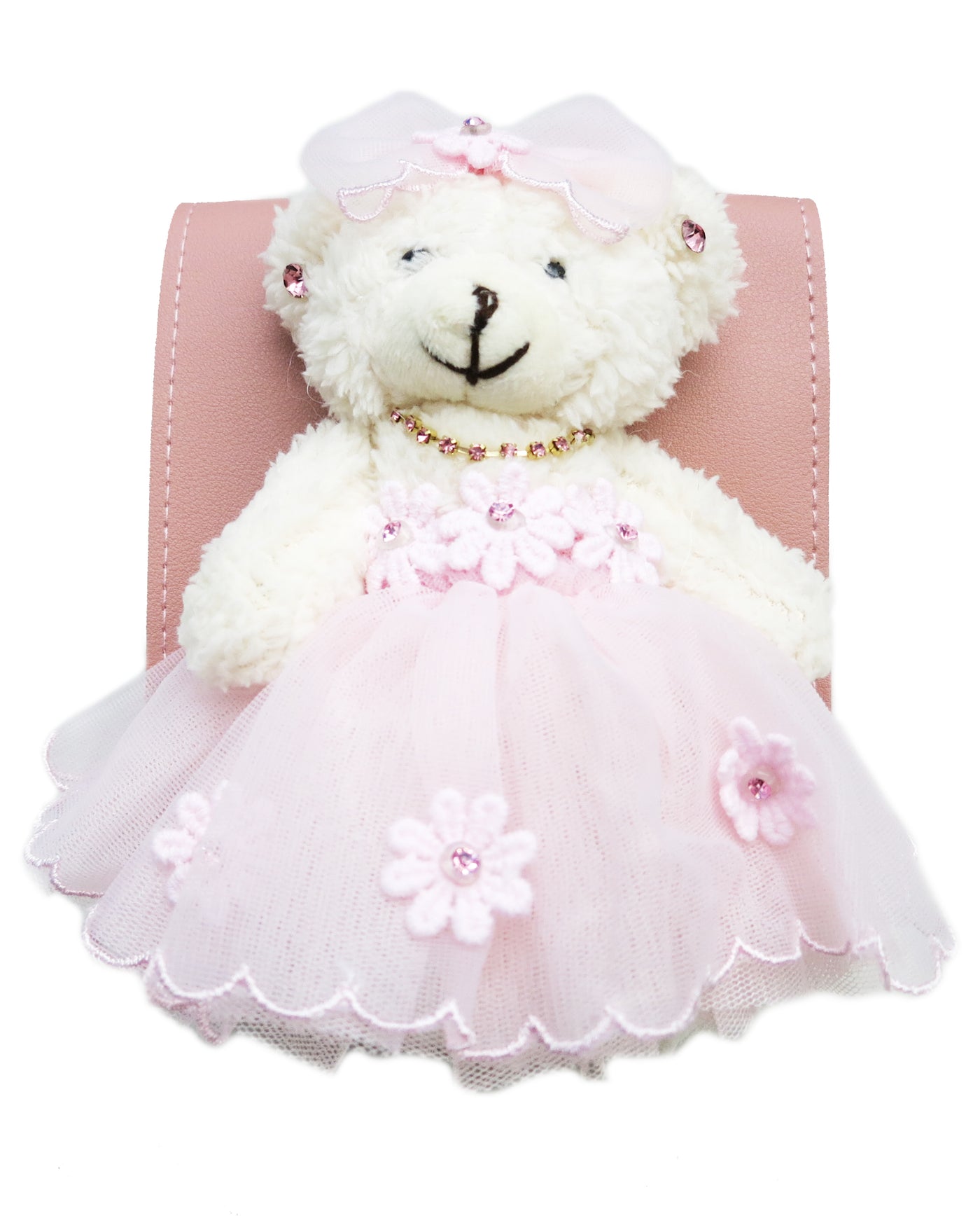 pink bear doll