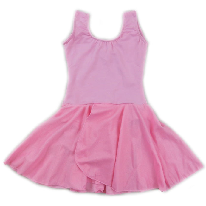 Pink Skirted 2 Layer Tank Top Leotard | Wenchoice