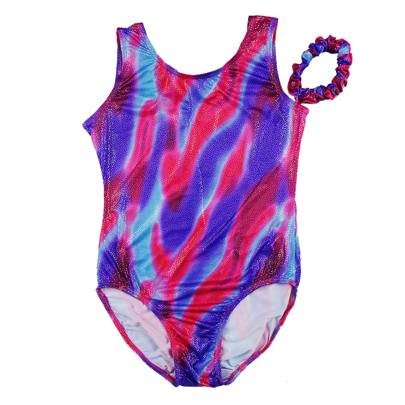 Adult Hot Pink Blue Leotard | Wenchoice