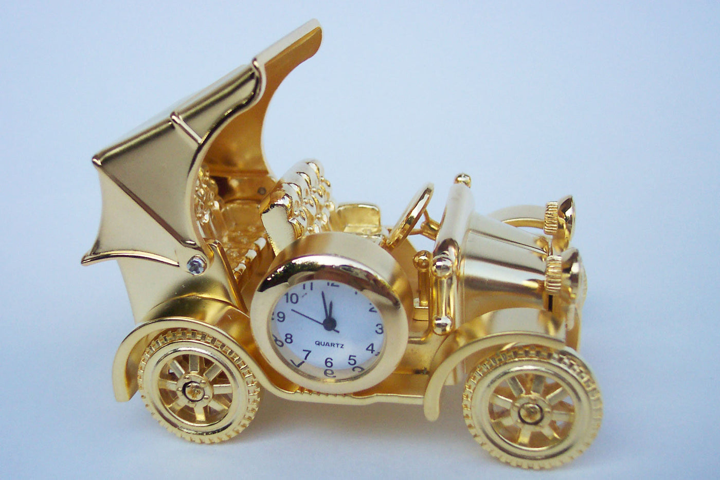 Gold Antique Car Collectible Mini Clock – Wenchoice