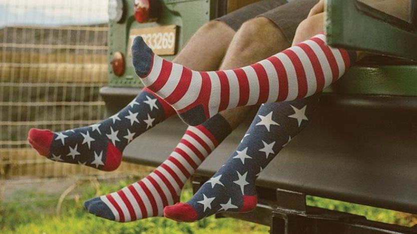 Men's American Flag Socks – Good Luck Sock