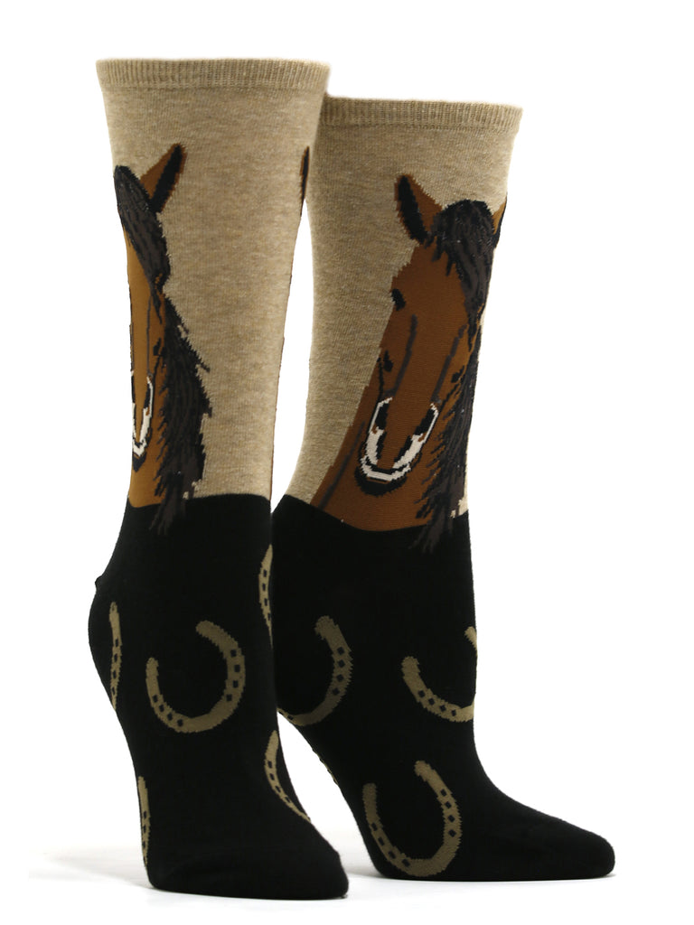 Women's Horse Portrait Socks – Sock City