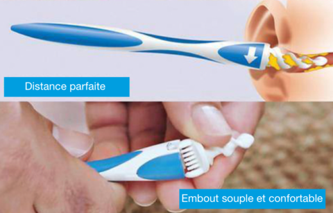 Nettoyeur D'oreille En Spirale Souple