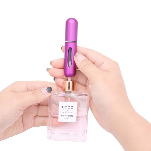 mini bouteille de parfum rechargeable