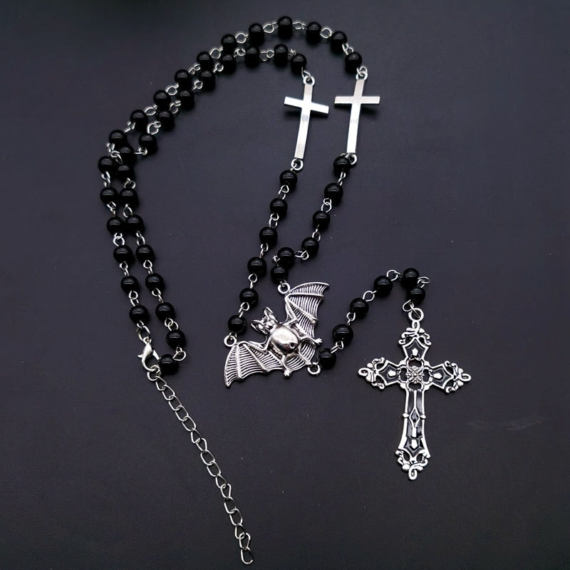 Chrome Hearts Cross necklace S925 Sterling Silver Handmade Small Cross  Adjustable Necklace