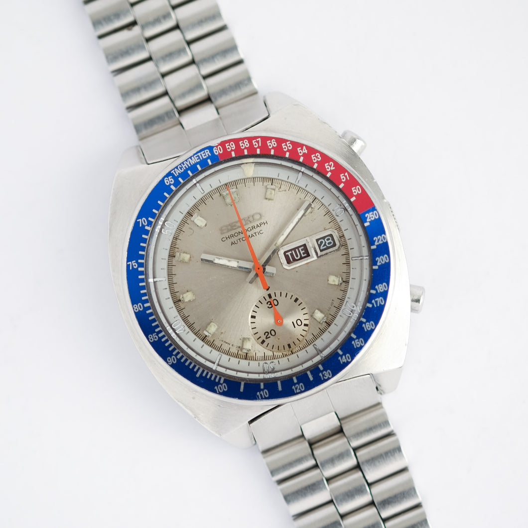 1978 Seiko 6139-6002 “Silver Pogue” – . Gallagher