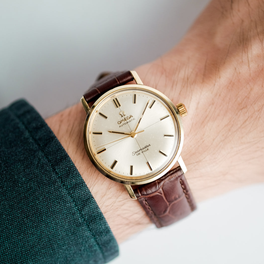 omega seamaster deville strap