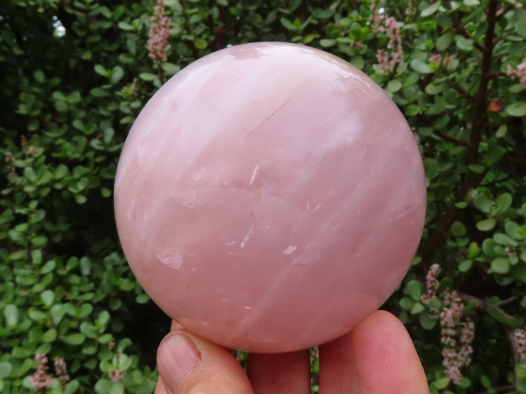 rose quartz ball