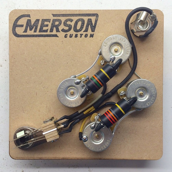 SG PREWIRED KIT – Emerson Custom gibson guitar wiring harness style 