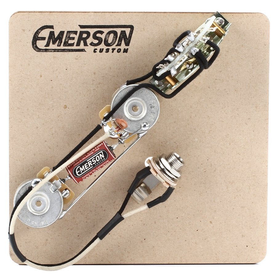 3-WAY TELECASTER PREWIRED KIT – Emerson Custom p90 telecaster wiring diagram 