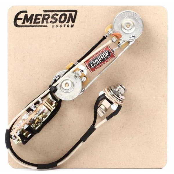 REVERSE CONTROL 4-WAY TELECASTER PREWIRED KIT – Emerson Custom american stratocaster wiring diagram 