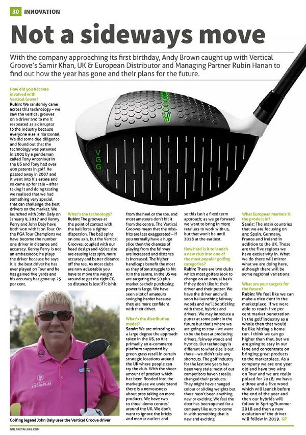 Click to see issue. Vertical Groove Golf @vertgroovegolf