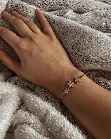 Austrian Cristal flower bracelet