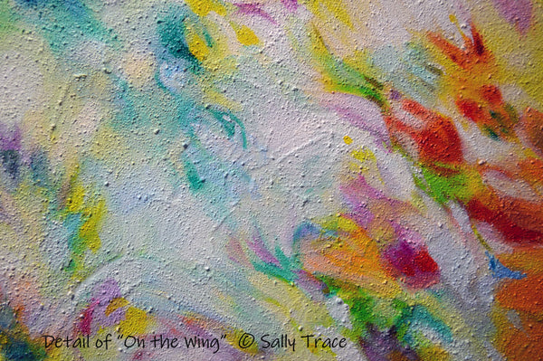 Detail of "On the Wing" by Sally Trace