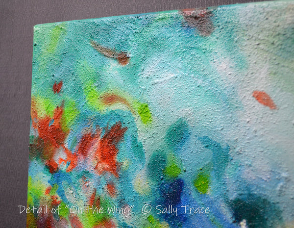 Detail of "on the Wing" by Sally Trace