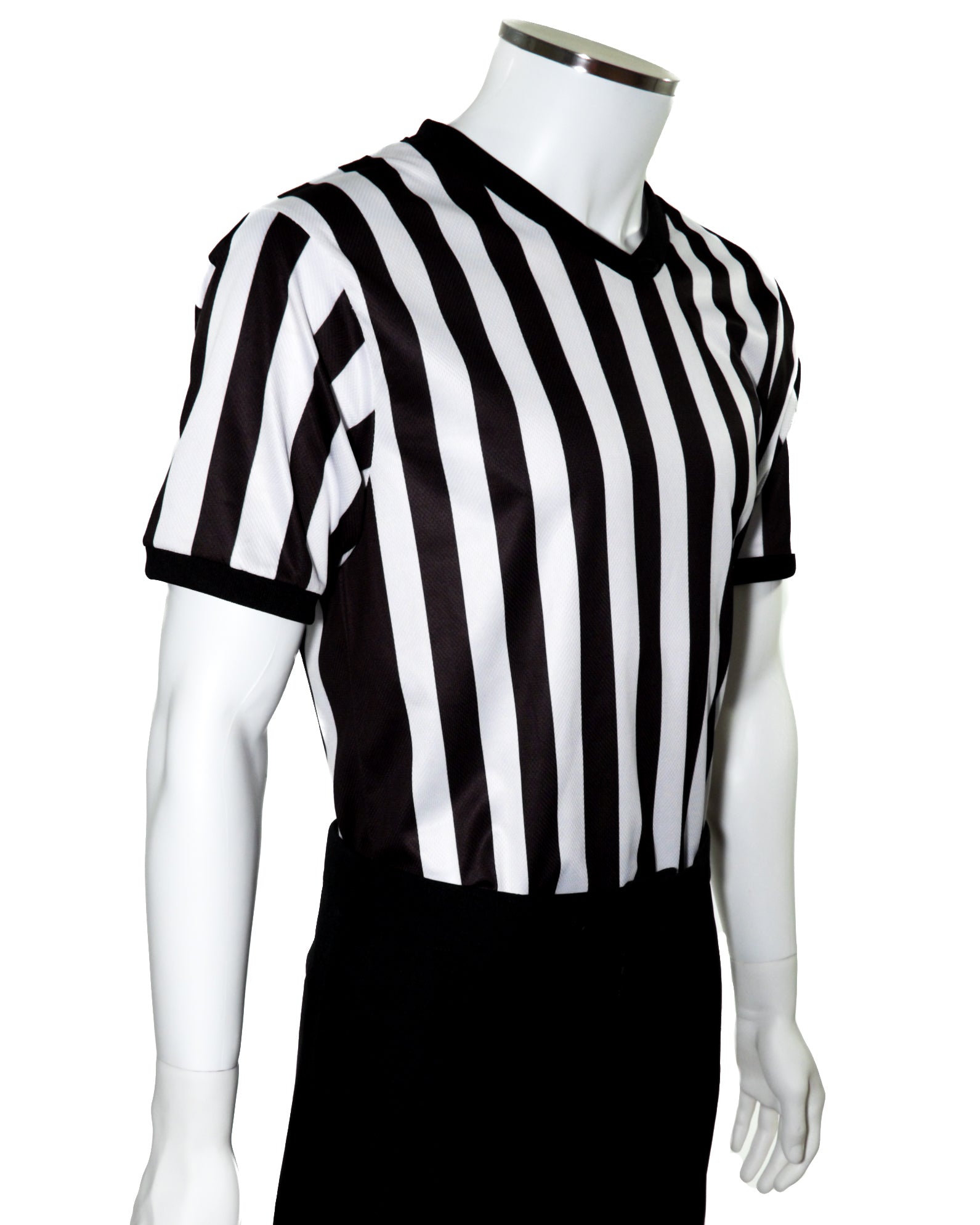 V-Neck Basketball Referee Shirt with SIDE PANELS – Officials Depot