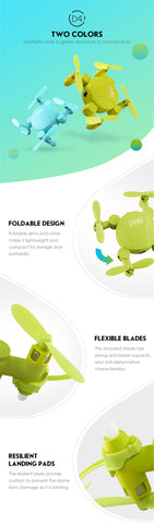 dhd d4 mini pocket drone wifi fpv with 720p camera