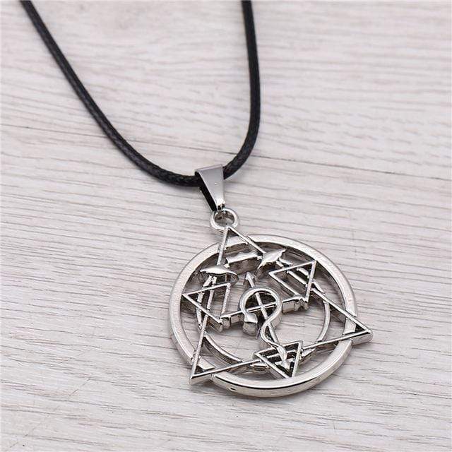 Fullmetal Alchemist Silver Necklace – The Fullmetal