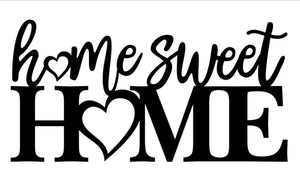 Home Sweet Home Wall Décor - Merica Metal Worx