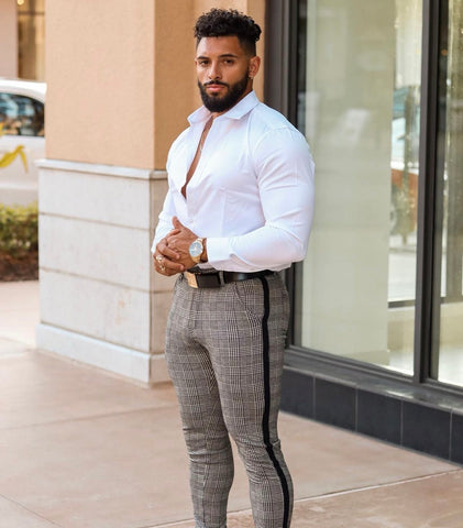 How To Dress Stylish For Muscular Men: Style Tips For Buff Men