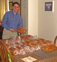 Baking bread for General Mills friends
