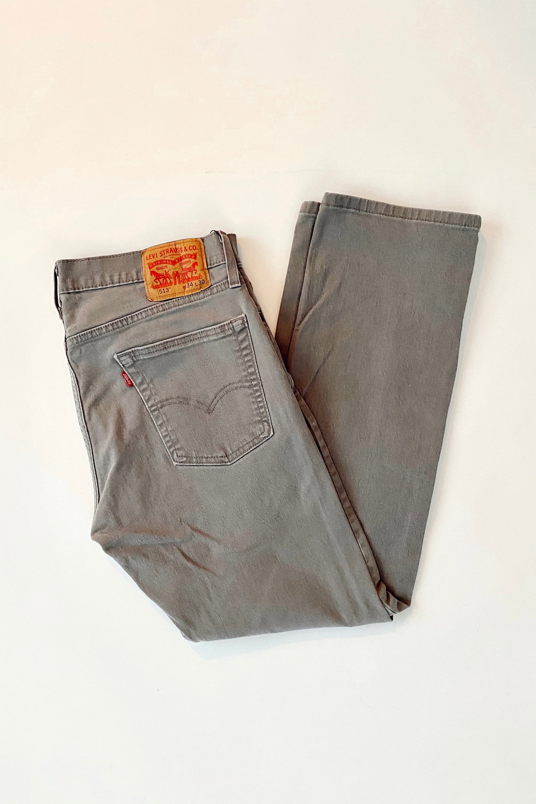 Preloved Levi's 513 Gray Jeans / Size 32 - COUTONIC
