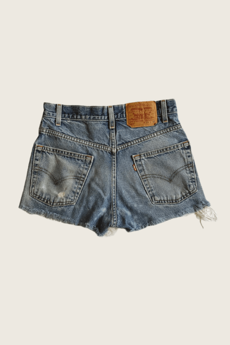 vintage levi jean shorts