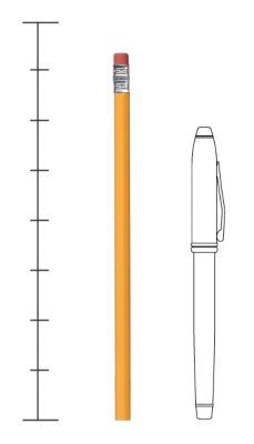 Cross Townsend Black Lacquer (New Wider) Ballpoint Pen