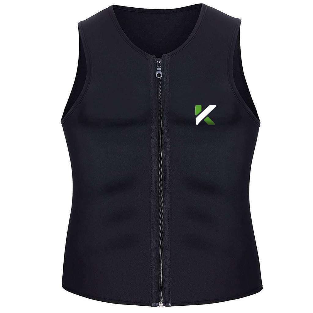 Zipper Neoprene Sauna Vest For Men - Buy Online! – Kewlioo