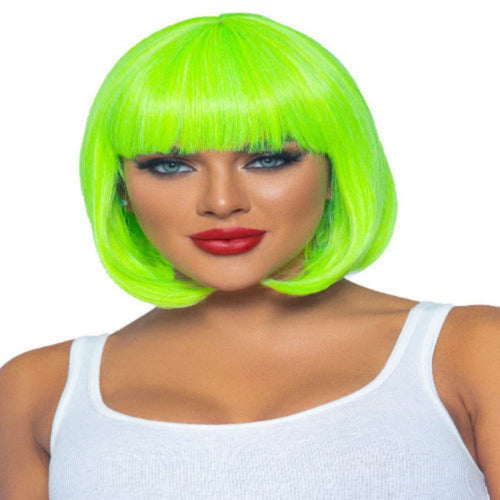 12" Neon short bob wig