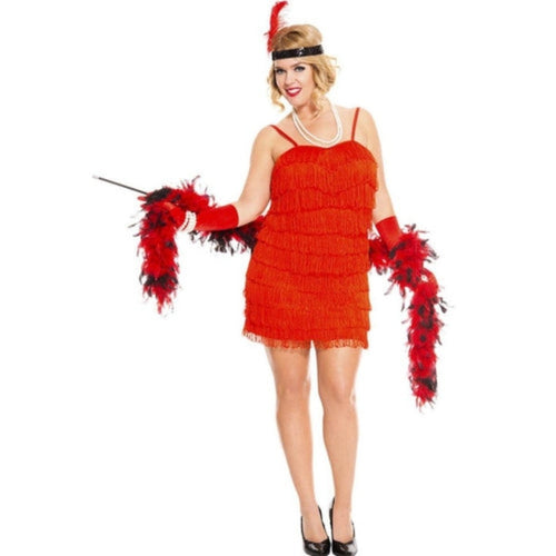 1920's Flaming Flapper Costume