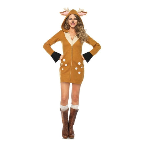 1PC Cozy Brown Fawn Costume