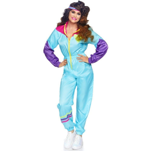 2 PC Awesome Eighty Track Suit Costume