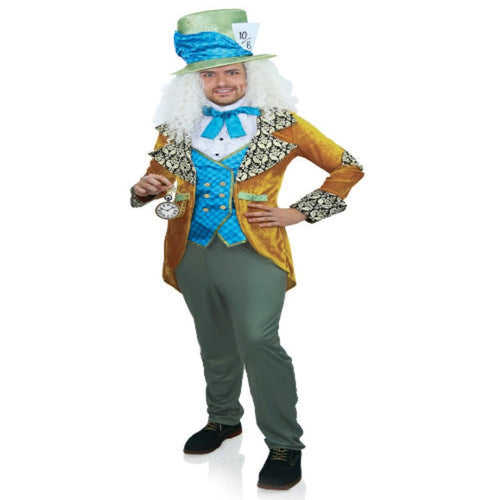 4 PC Classic Mad Hatter Costume