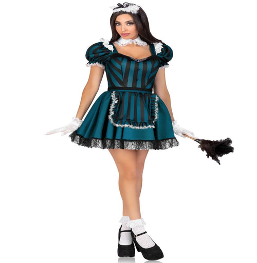 4 PC Victorian Maid Costume