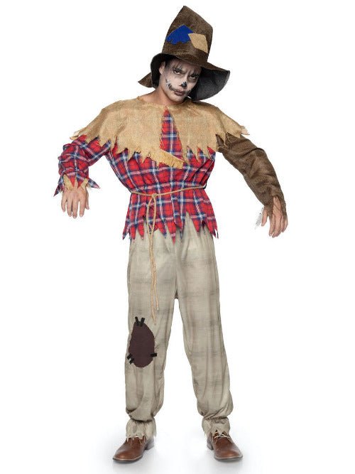 5 PC Sinister Scarecrow Costume