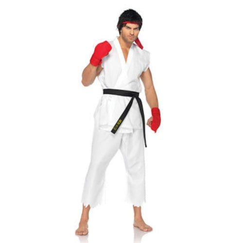 5 PC Street Fighter Ryu Costume