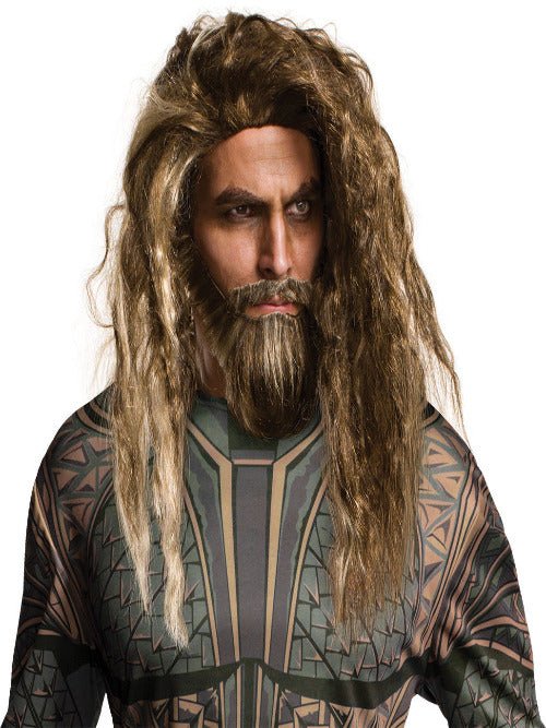Adult Aquaman Movie Aquaman Beard and Wig Set