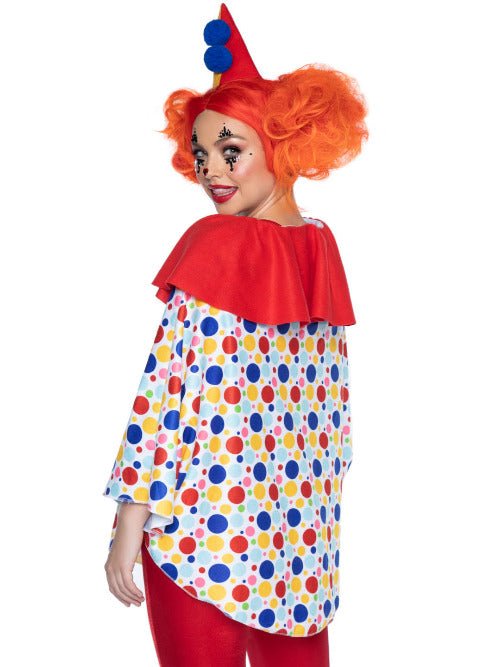 4 PC. Ladies Circus Cutie Clown Dress Costume