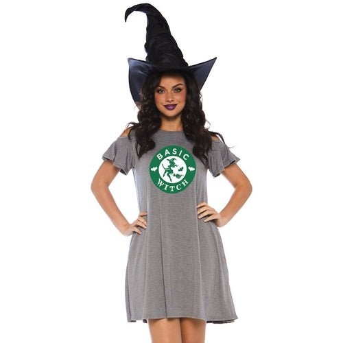 Curvy Basic Witch Jersey Dress