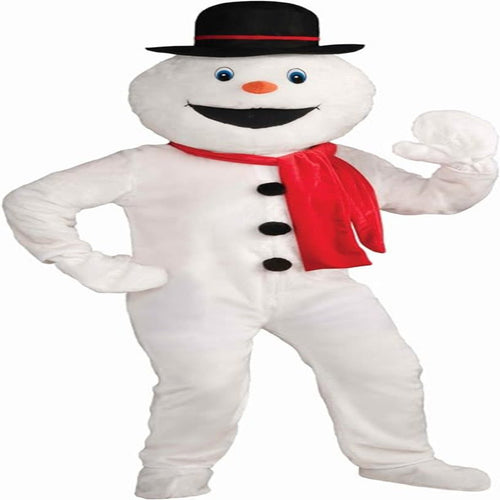 Forum Novelties Men's Deluxe Snowman Mascot Costume