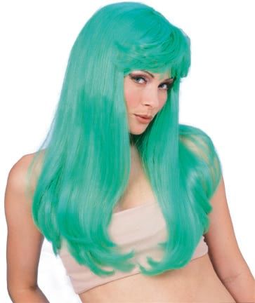 Glamour Wig Green