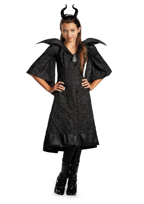 Maleficent Christening Black Gown Child Classic Costume