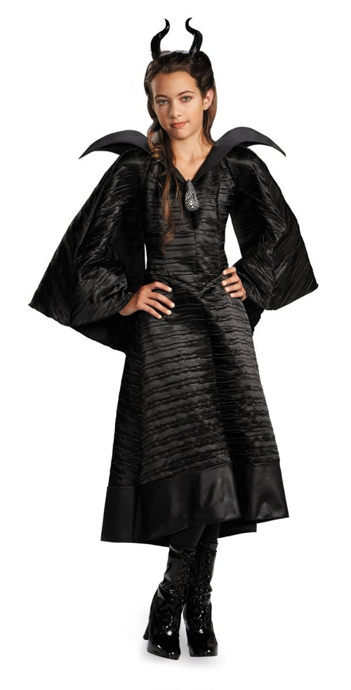 Maleficent Christening Black Gown Child Deluxe